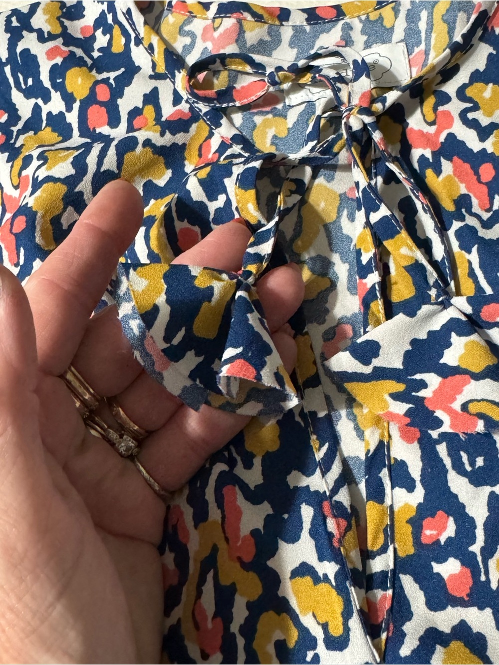 Mud pie Multicolor Leopard Print Ruffle Dress - Picture 6 of 8
